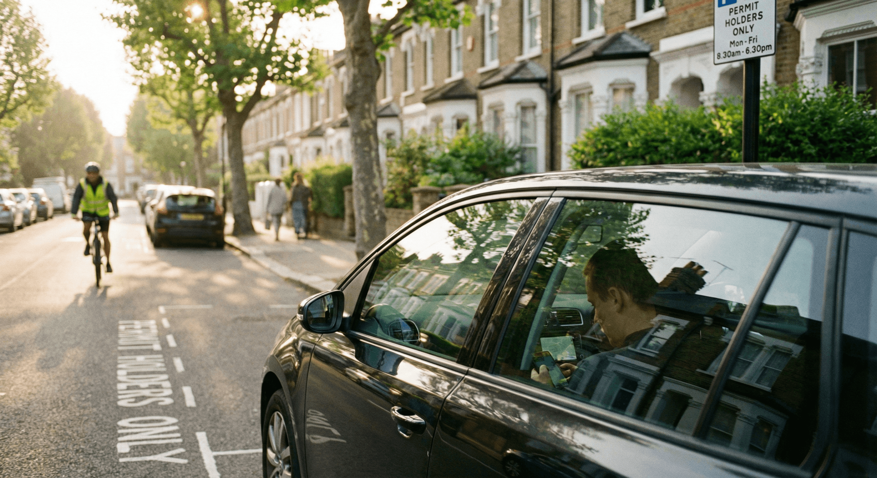 London parking scene 4