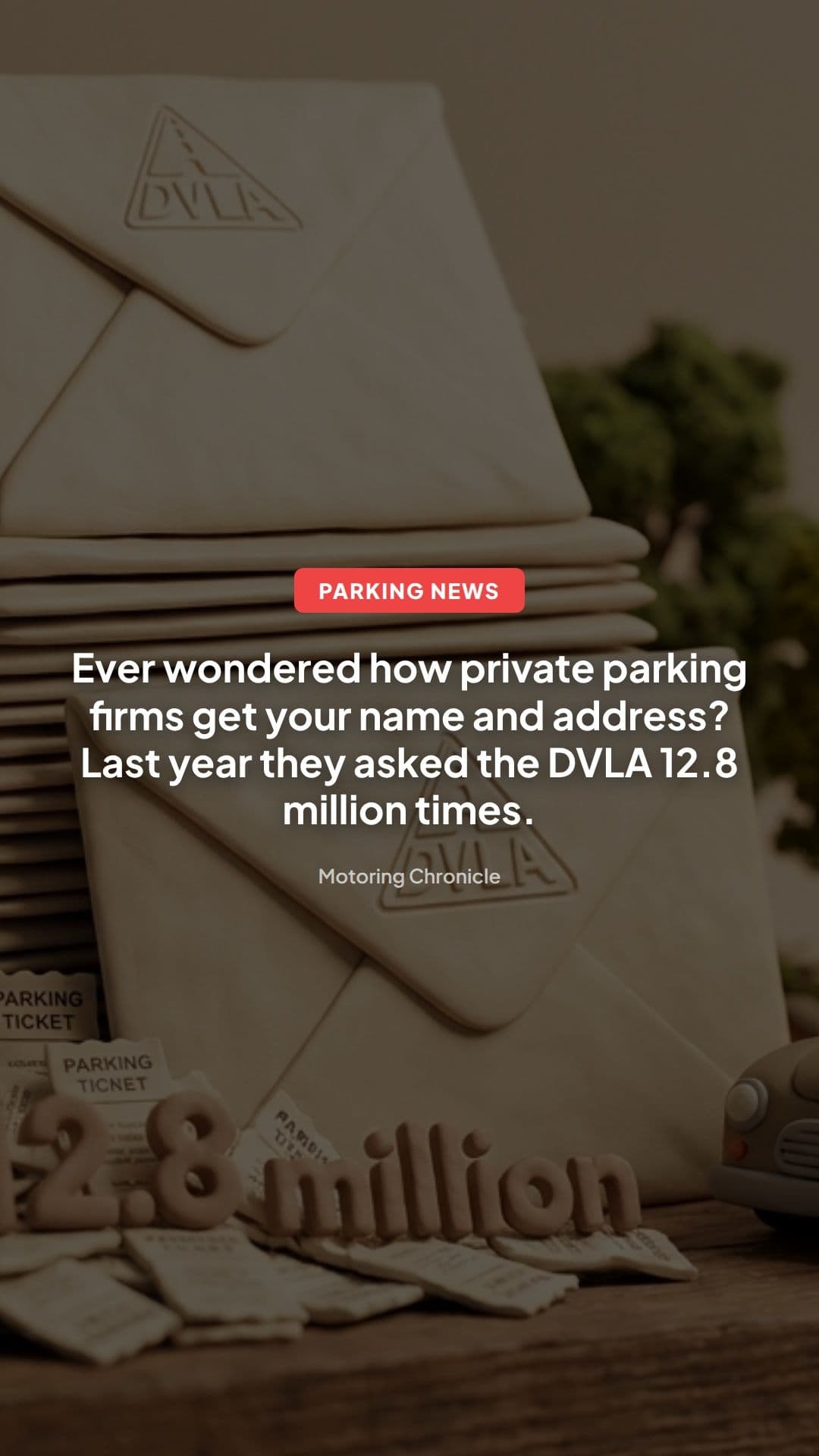 Private Parking DVLA Requests Hit Record 12.8 Million