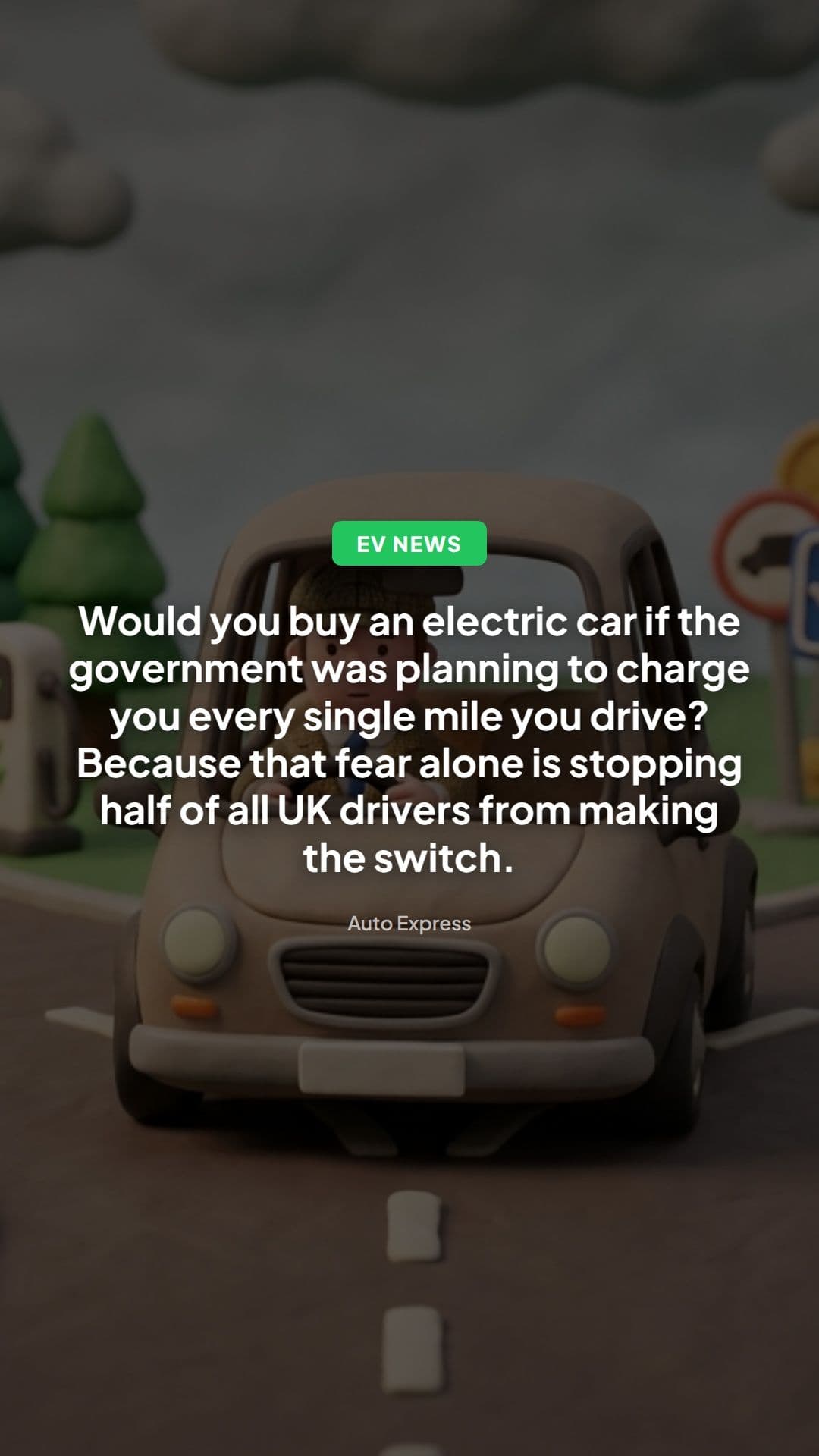 Pay-per-mile tax fears deter 50% from buying EVs