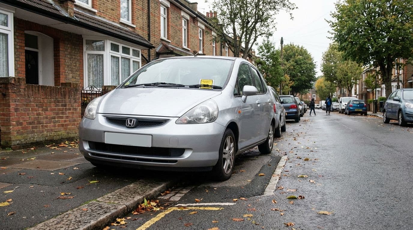 PCN Code 27: Parked Adjacent to a Dropped Footway