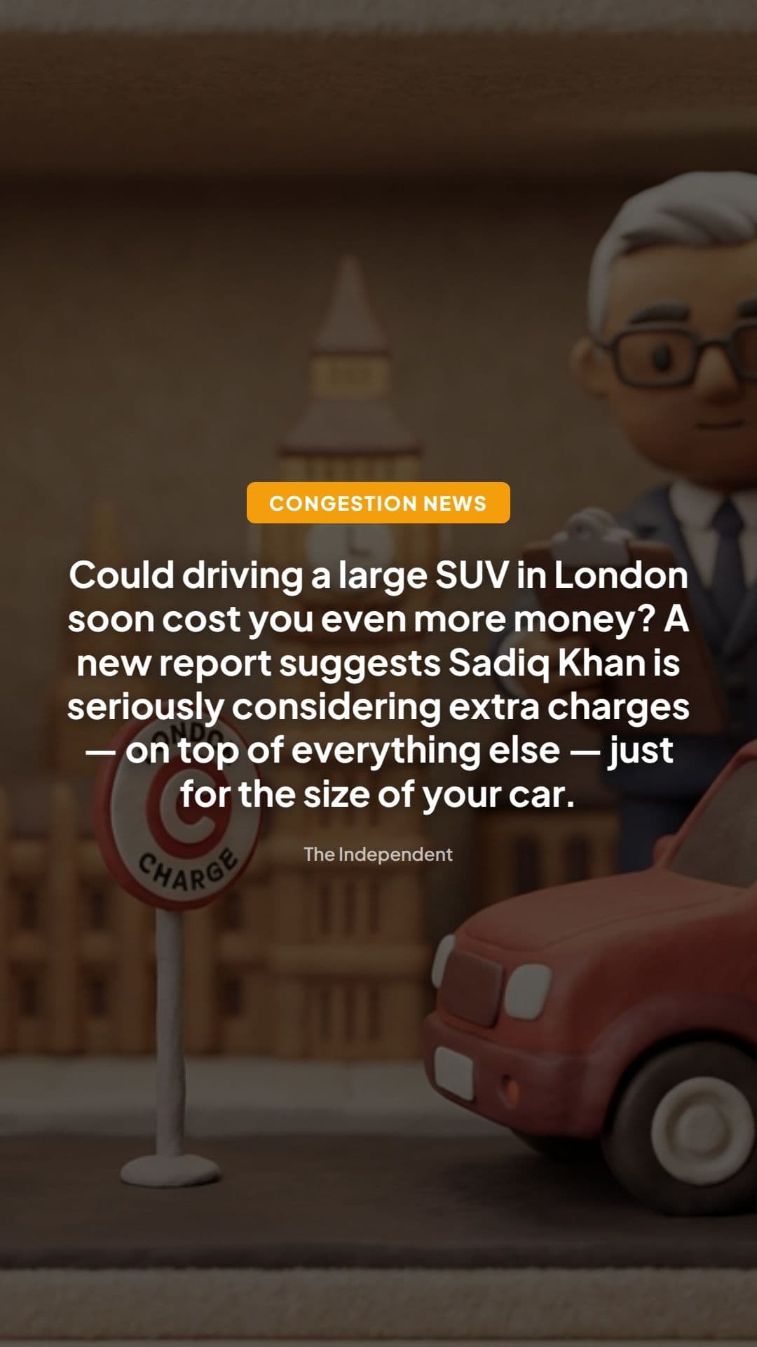London SUV charge? What Sadiq Khan could change in 2026