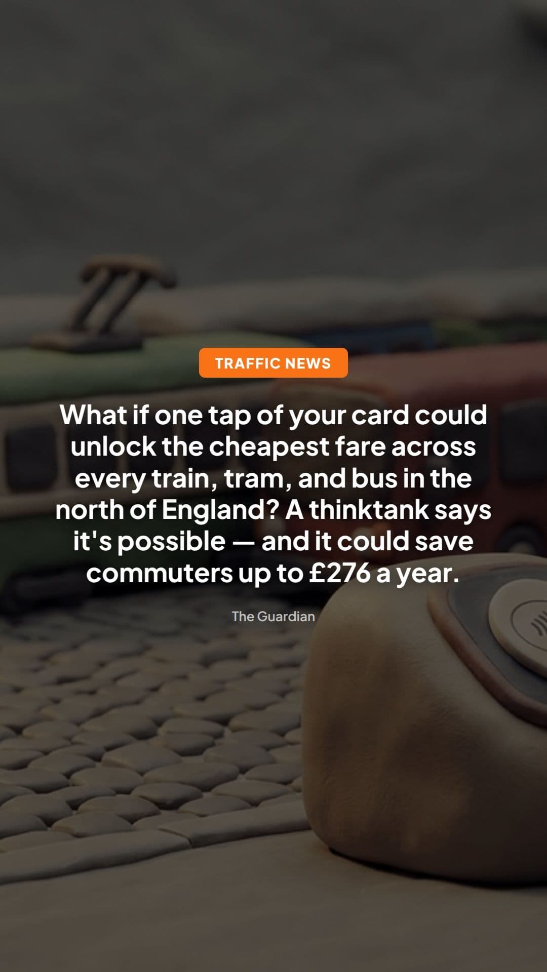 Oyster-style travel card for the North: save £276/year?