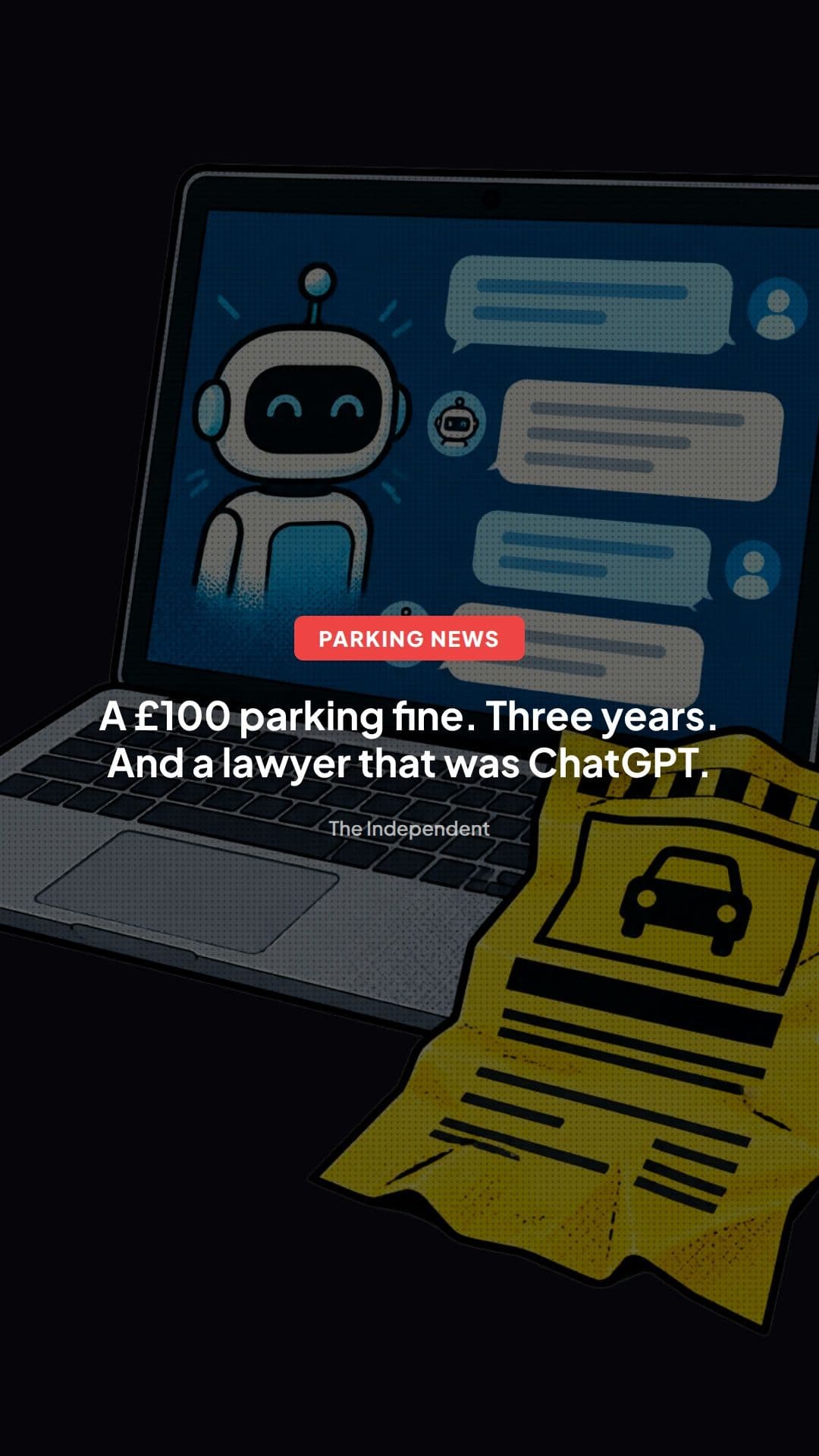 Driver Beats £100 Parking Charge Using ChatGPT in Court