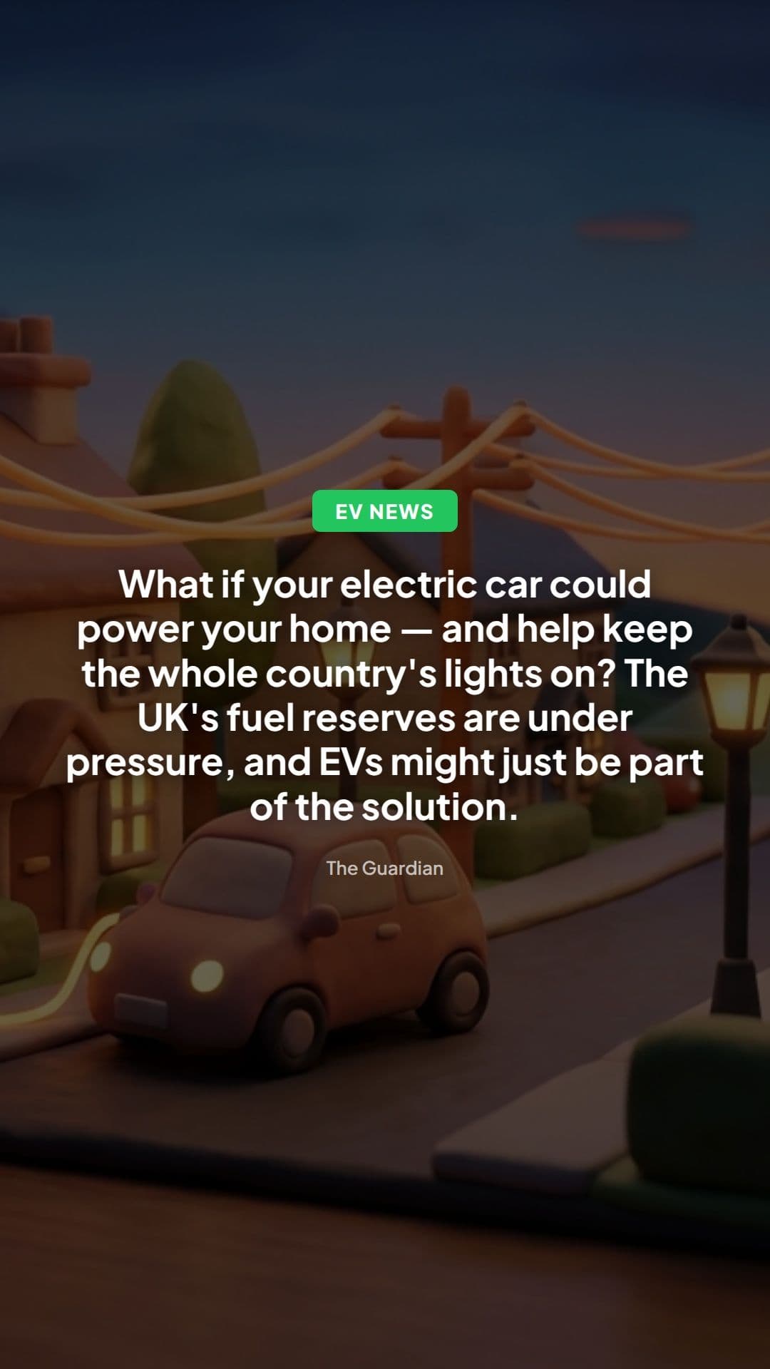 Can EVs ease UK fuel reserves? What drivers should know