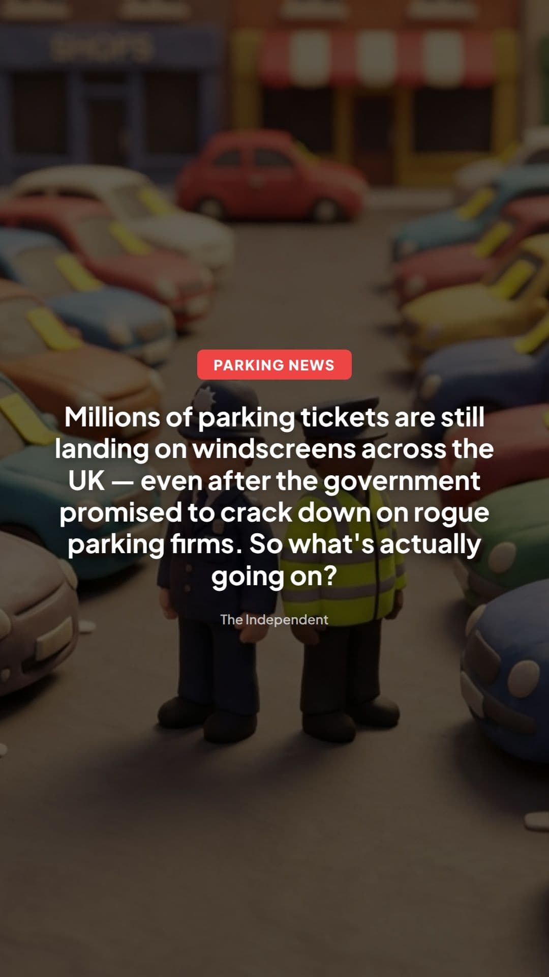 Millions of UK parking tickets persist despite crackdown