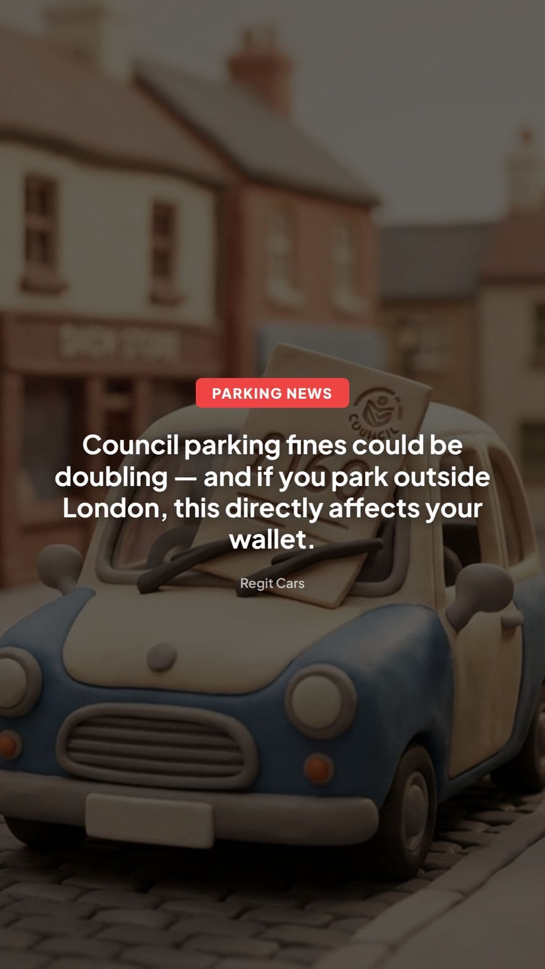 Council parking fines could rise to £160 outside London