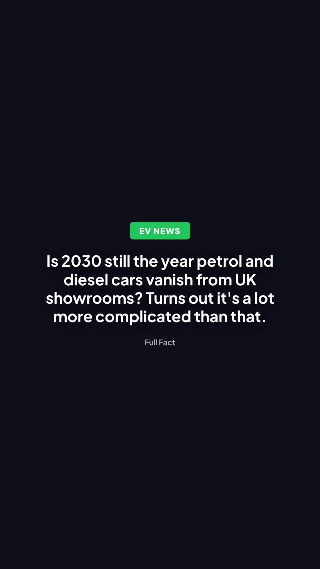 2030 Petrol and Diesel Car Ban: Is the UK Still on Track?