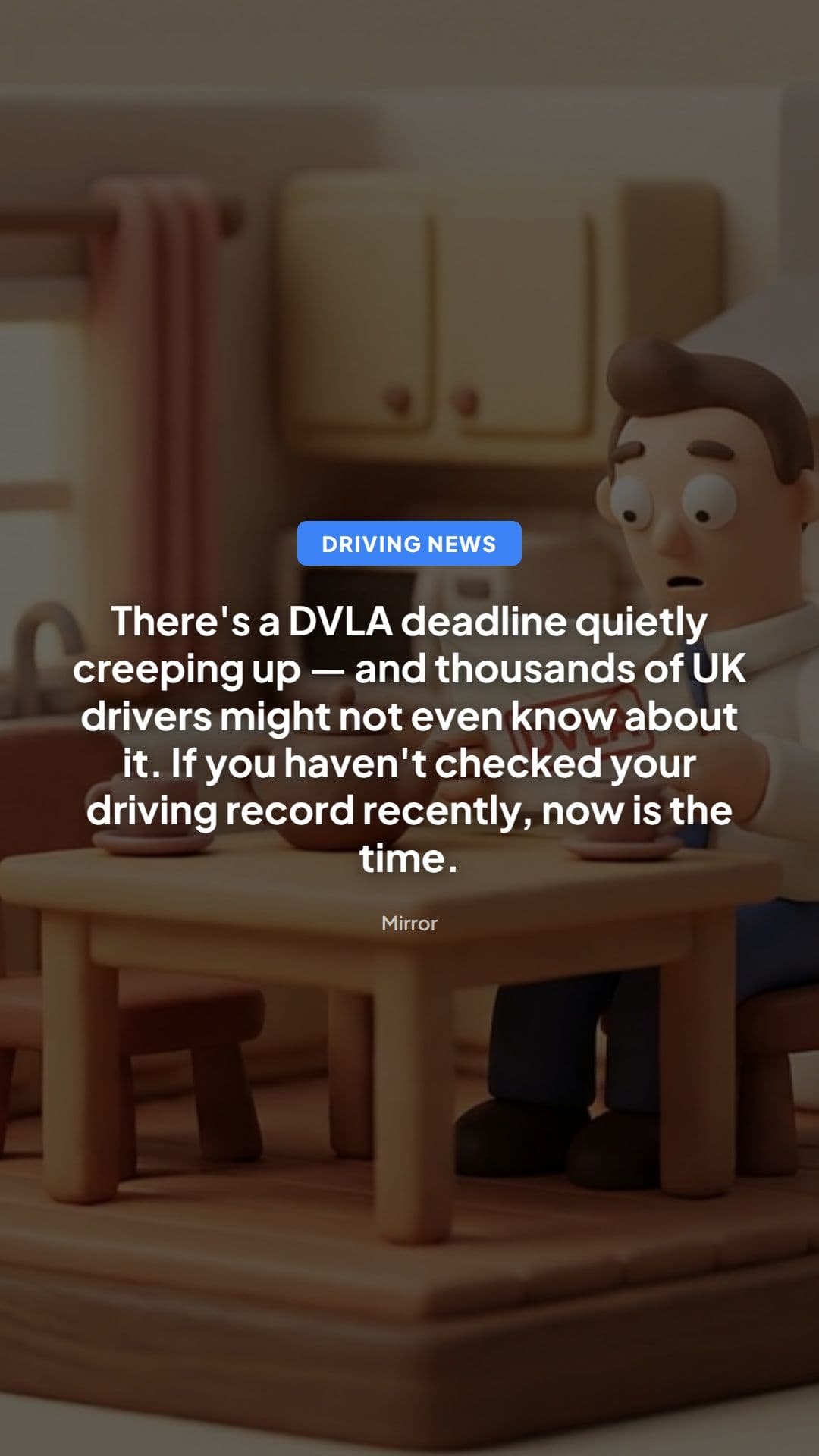 DVLA deadline alert: check your records now to avoid fines