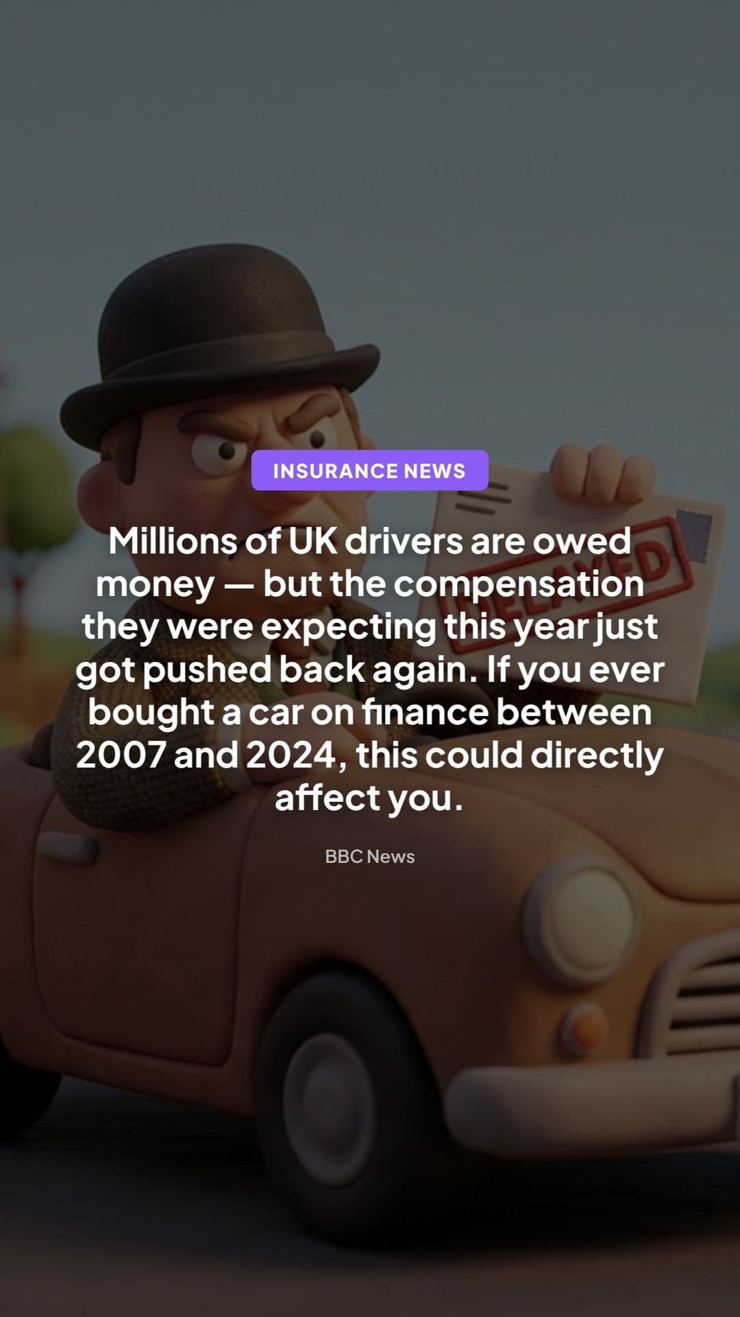 Car finance compensation delayed to 2027: what now?