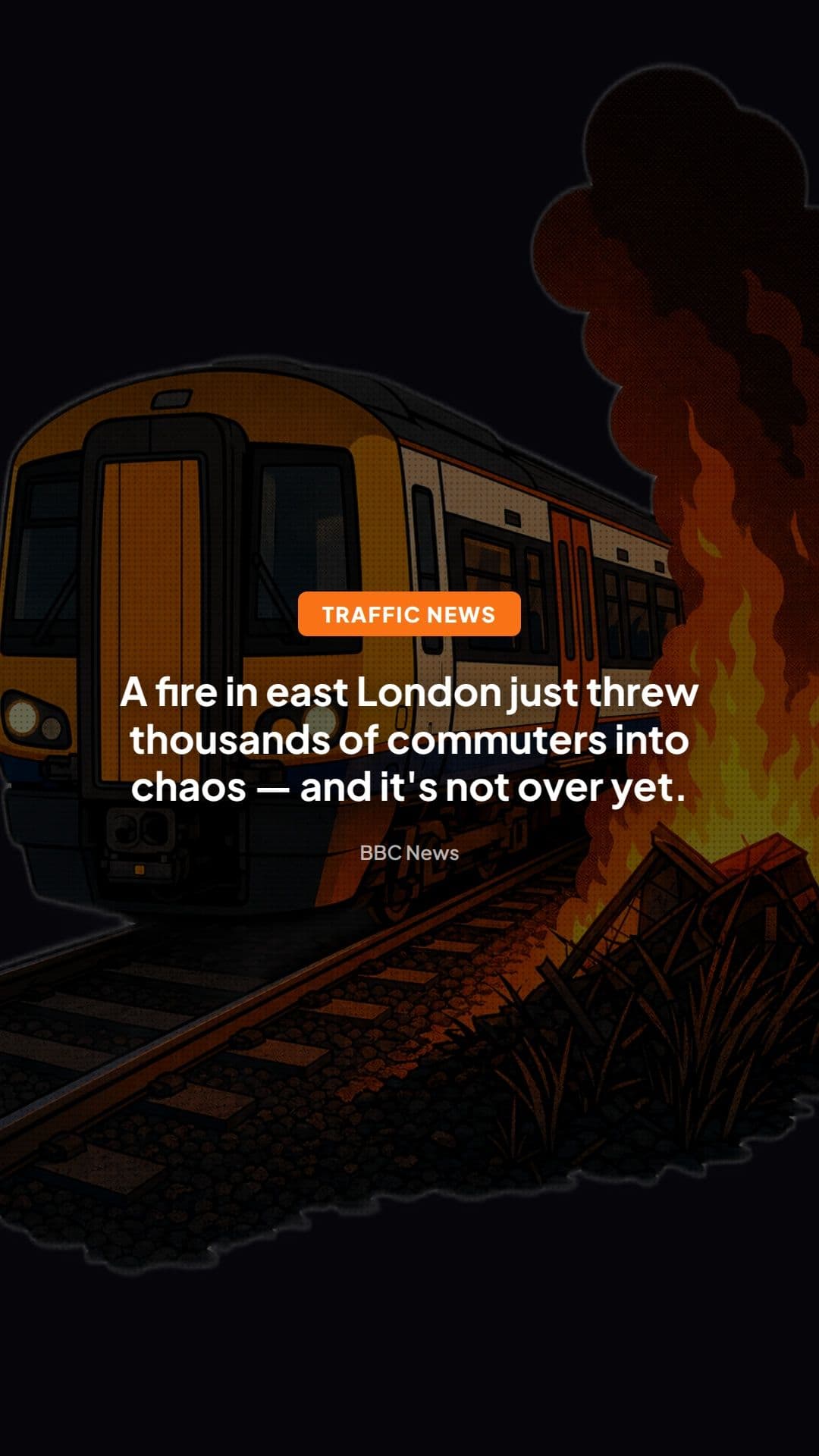 East London fire halts Overground Weaver line: travel advice