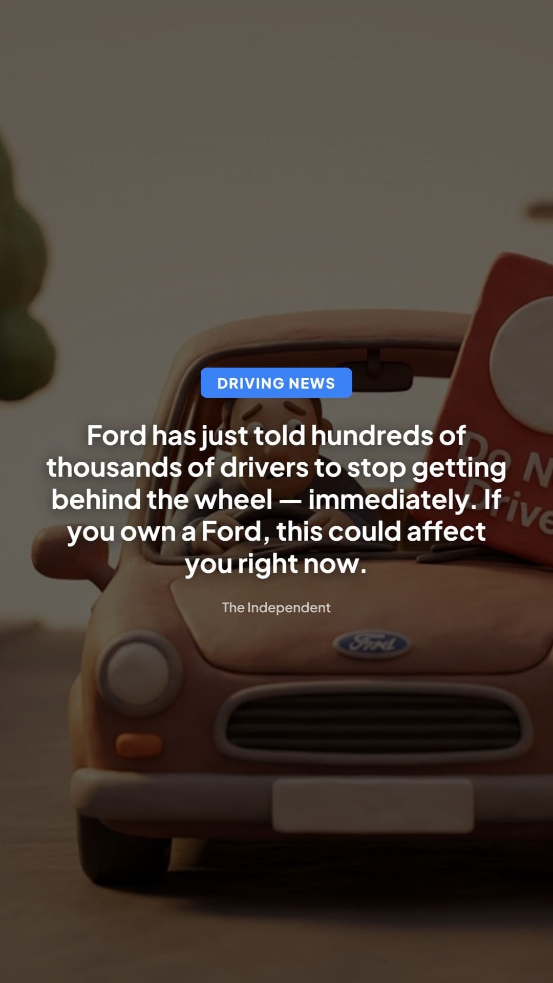 Ford ‘Do Not Drive’ Warning: 420,000 Cars Recalled