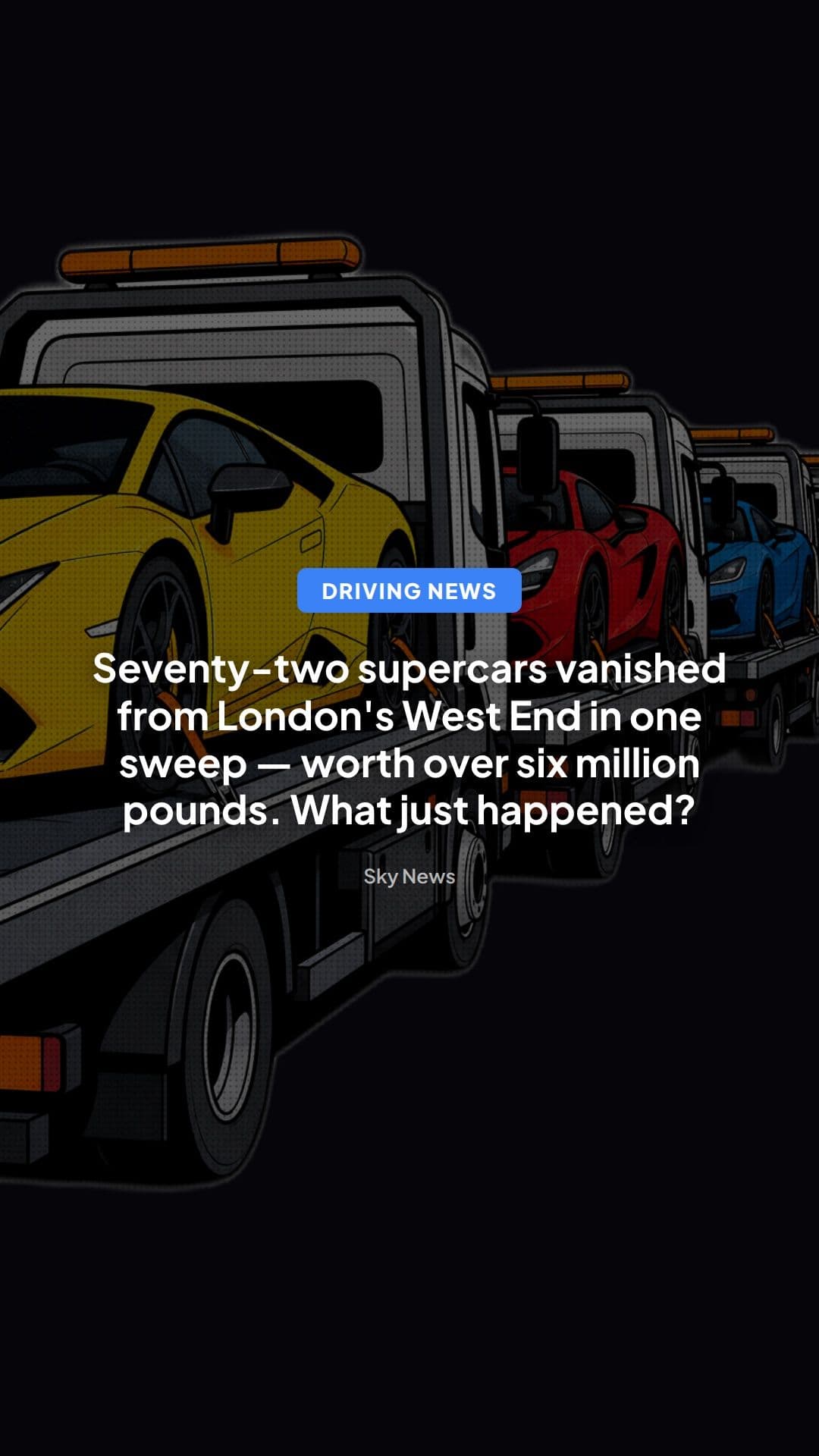 Luxury Cars Seized in West End Crackdown: What It Means