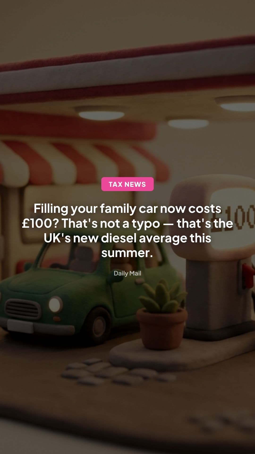 Fuel Prices Soar: Why a Family Car Fill Is Near £100