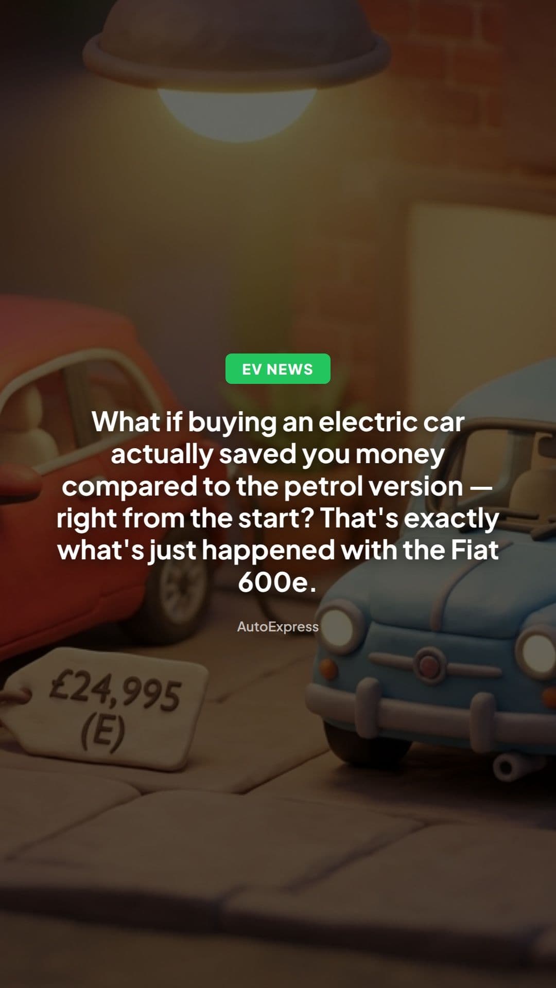 Fiat 600e EV grant cuts price below petrol: what it means