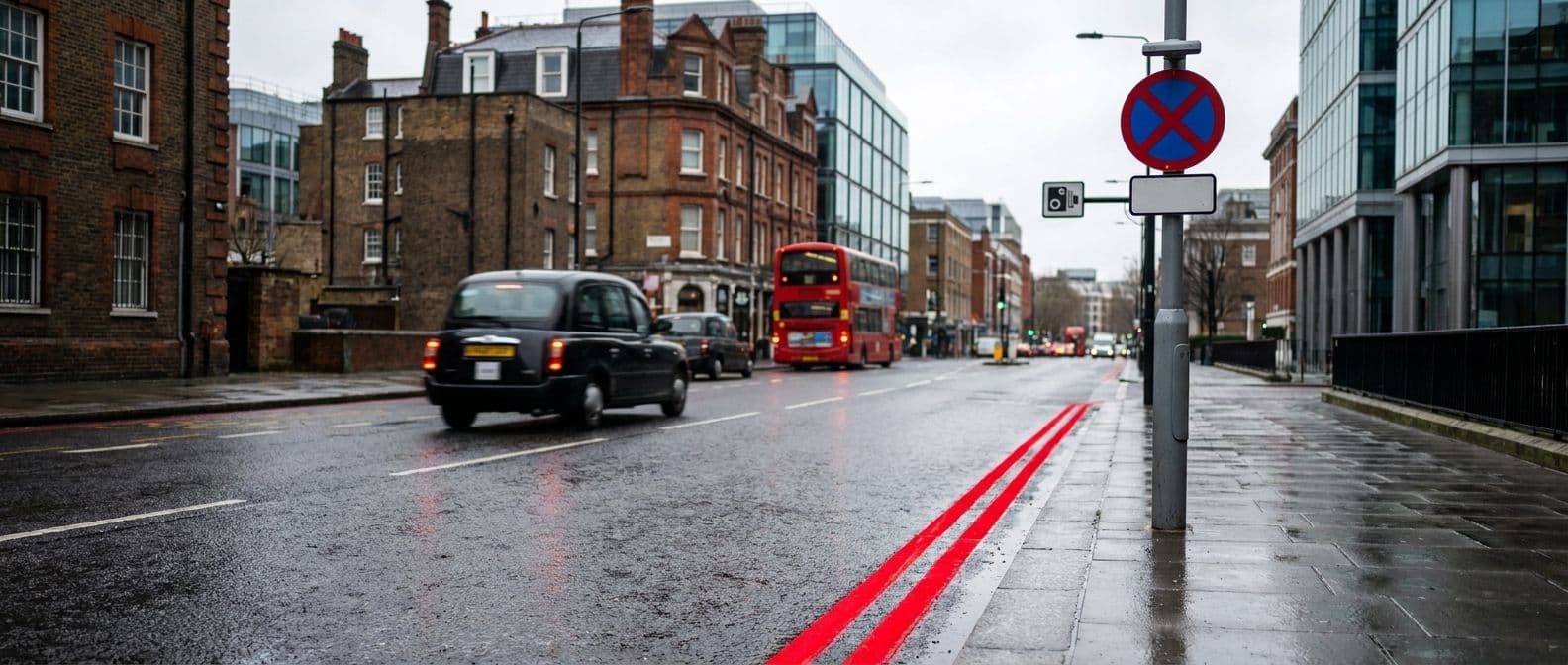 Red route parking rules UK: stops, loading & PCNs
