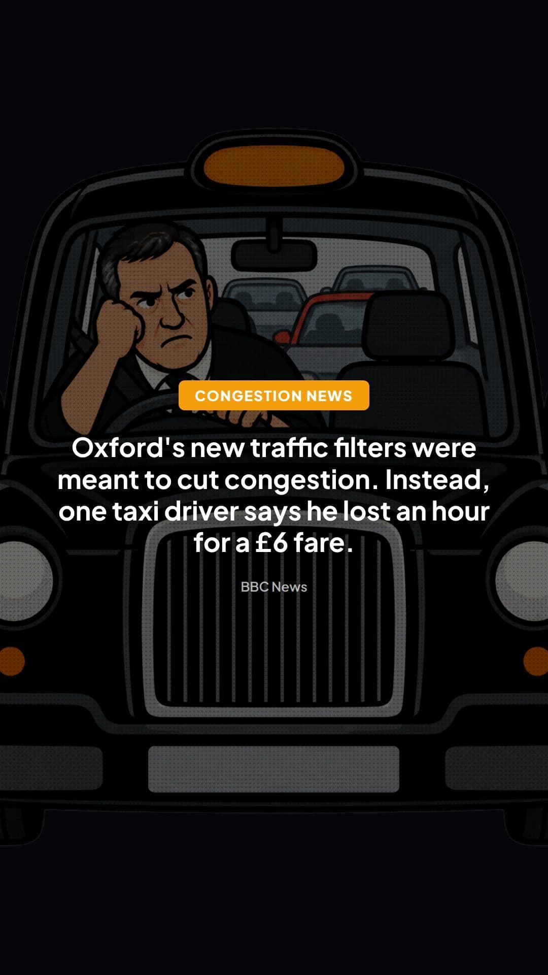 Oxford Traffic Filters Trigger City Centre Gridlock