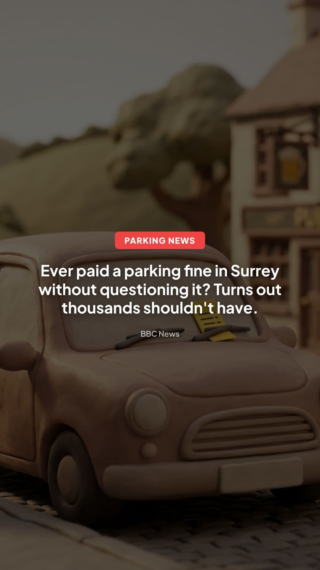 Elmbridge Parking Fine Error: How to Claim a Refund