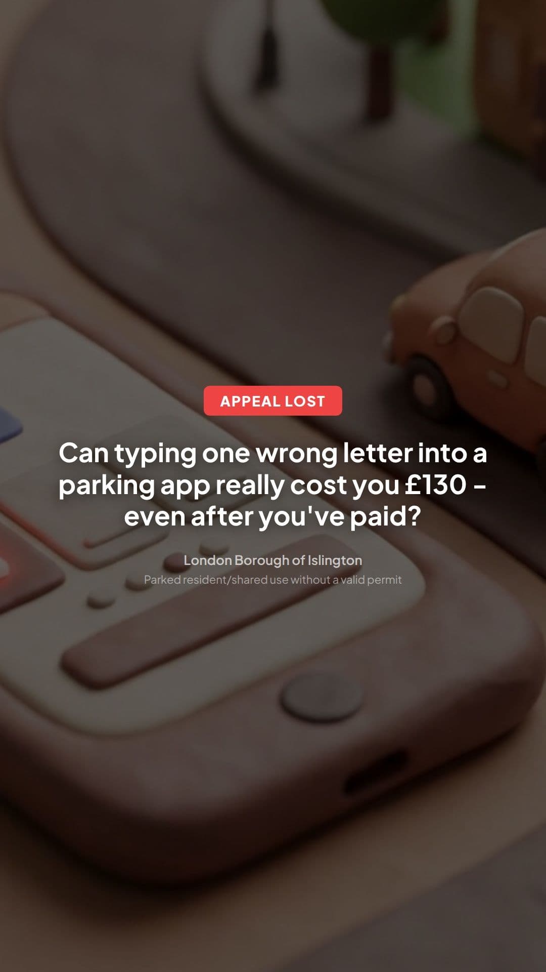 Islington Permit Parking Appeal Refused: Key Lessons