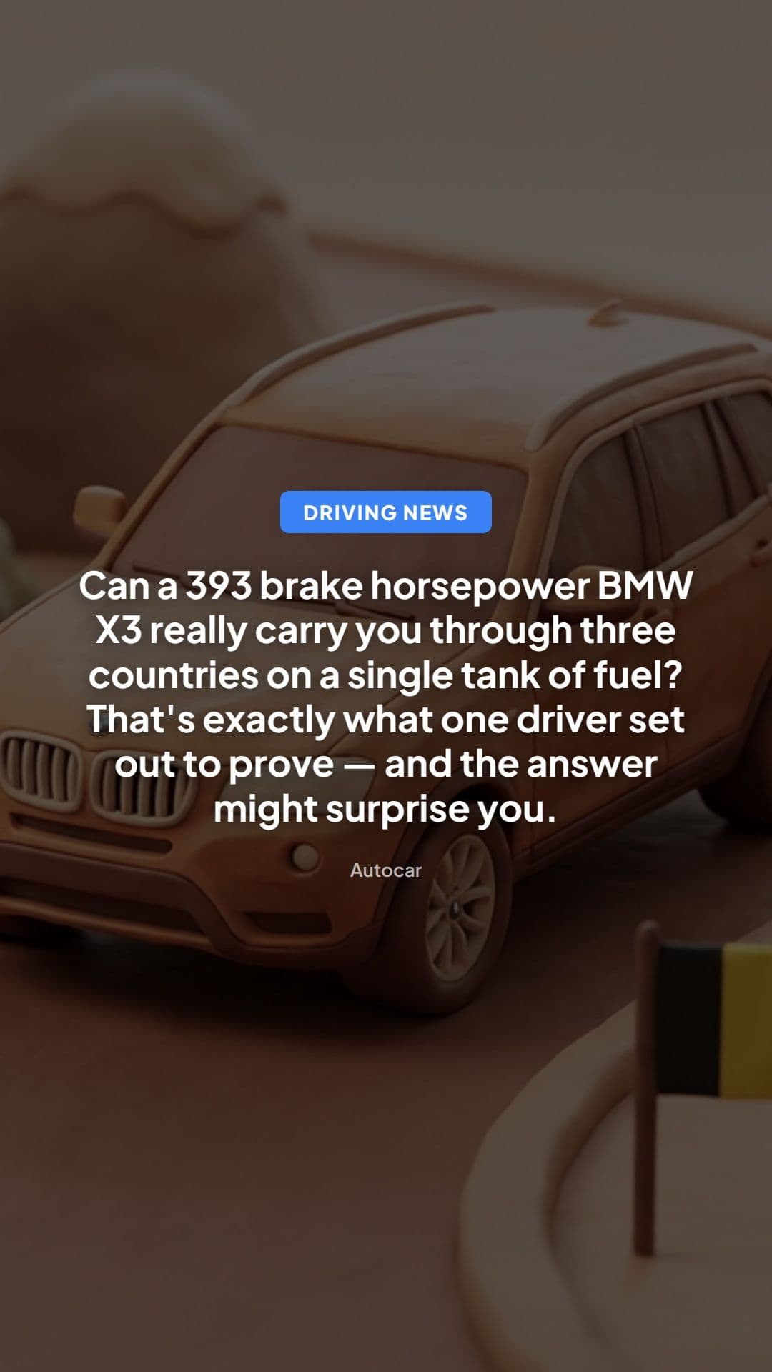 London to Bruges in One Tank: BMW X3 MPG & Range Test