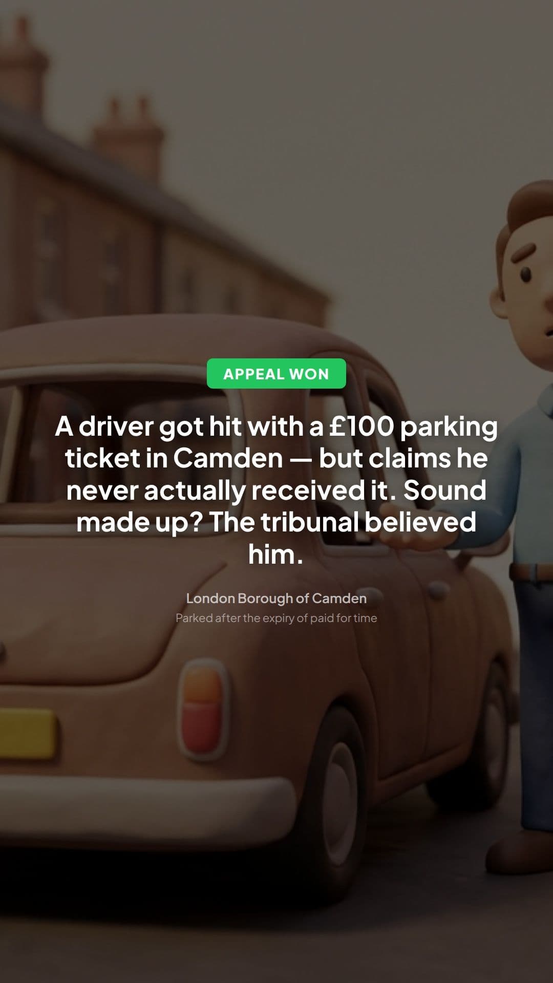 Camden Parking Appeal Won: Lessons on Expired Paid Time
