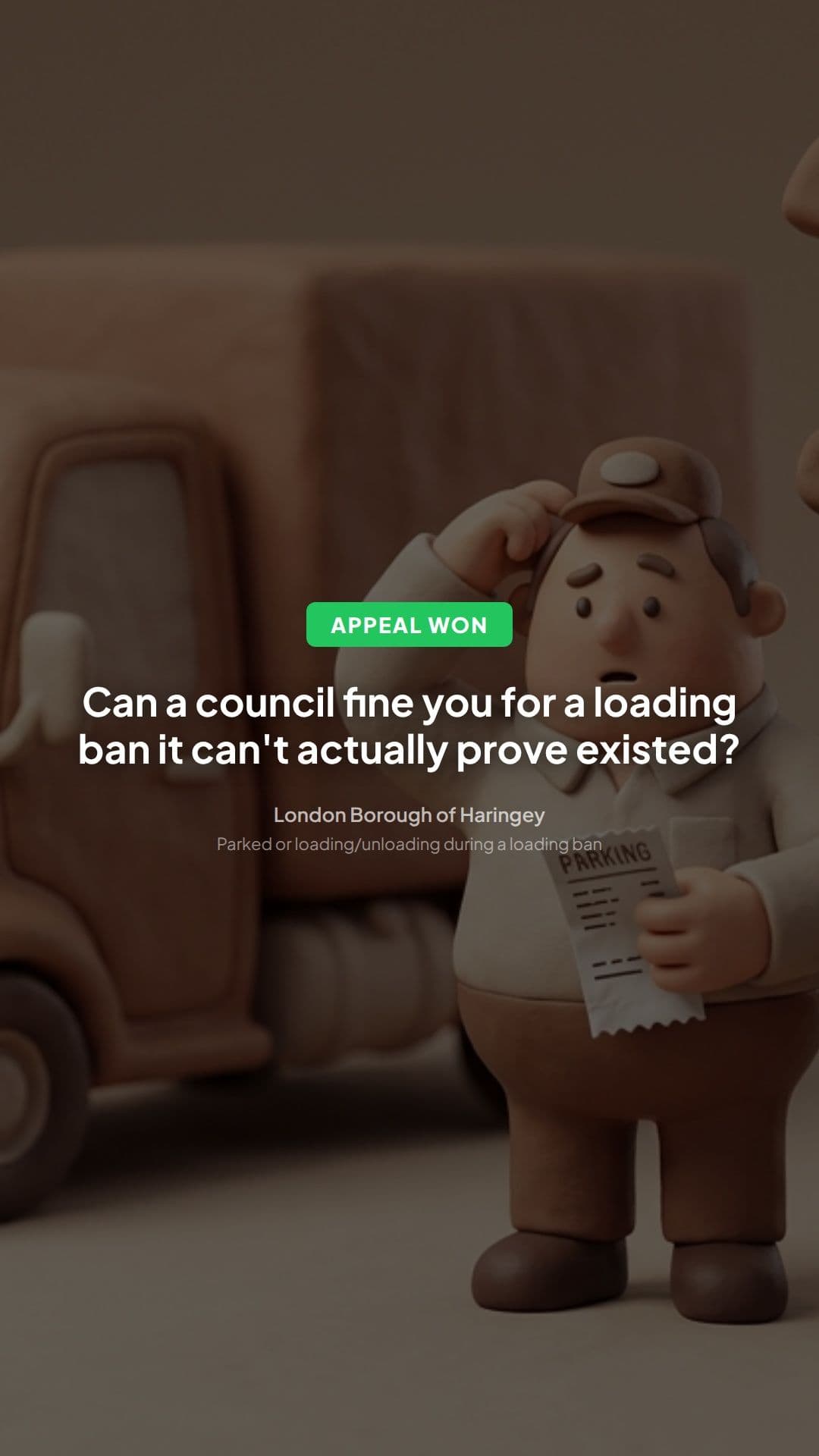 Haringey Loading Ban PCN Appeal: What Drivers Can Learn