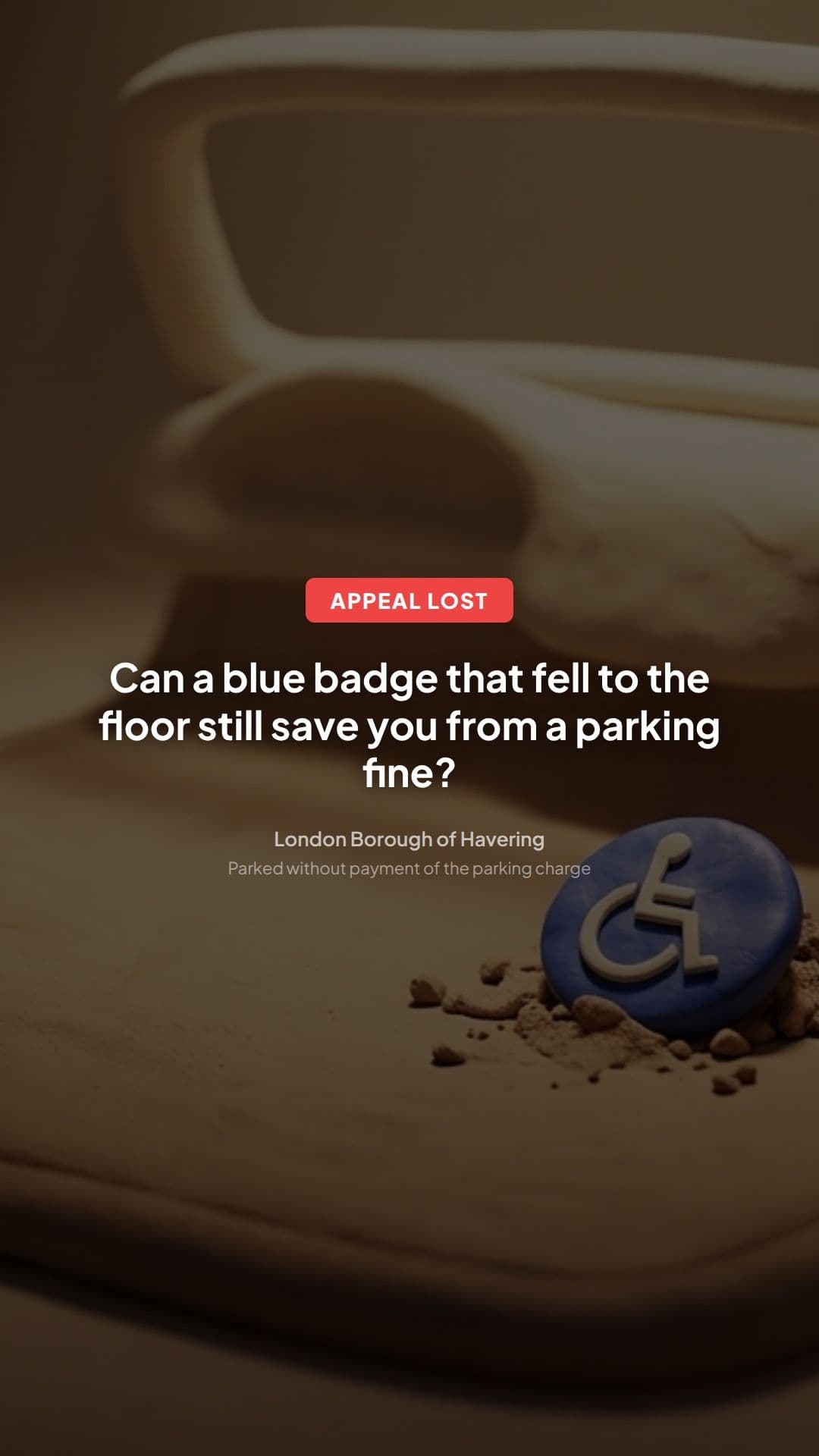Havering Parking PCN Appeal Refused: Payment Lessons