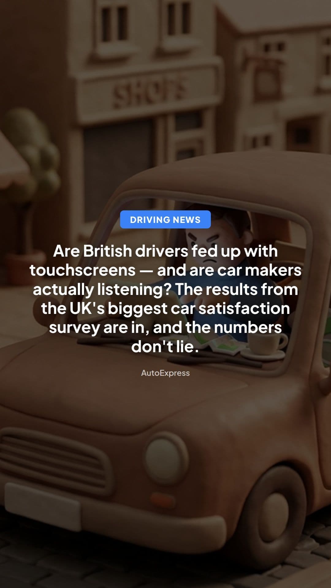 Drivers turn against in-car touchscreens and safety tech