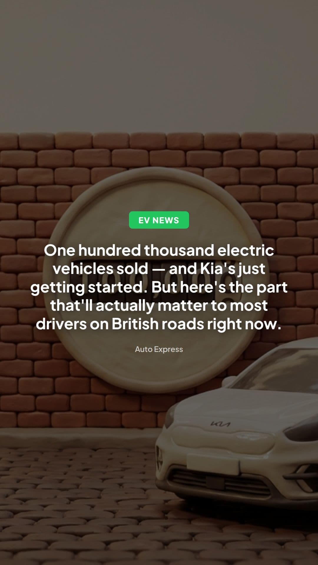Kia 100k EV sales: hybrids stay until 2035 in UK