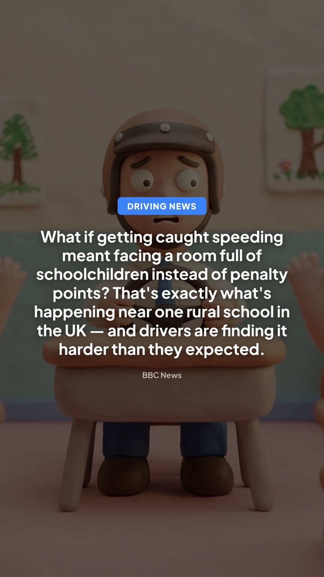 School speeding scheme: questions replace penalty points