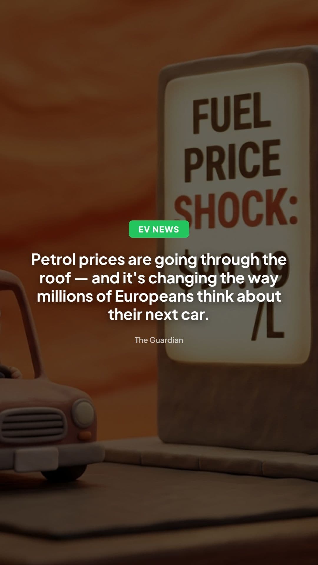 Fuel price spike boosts EV demand in Europe: UK impact