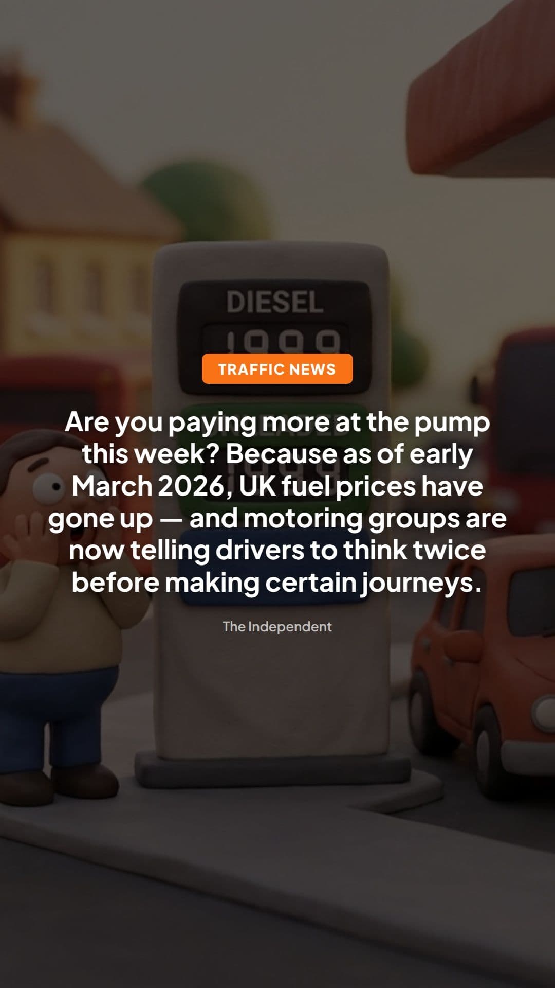 UK fuel prices surge: why drivers are told to cut trips