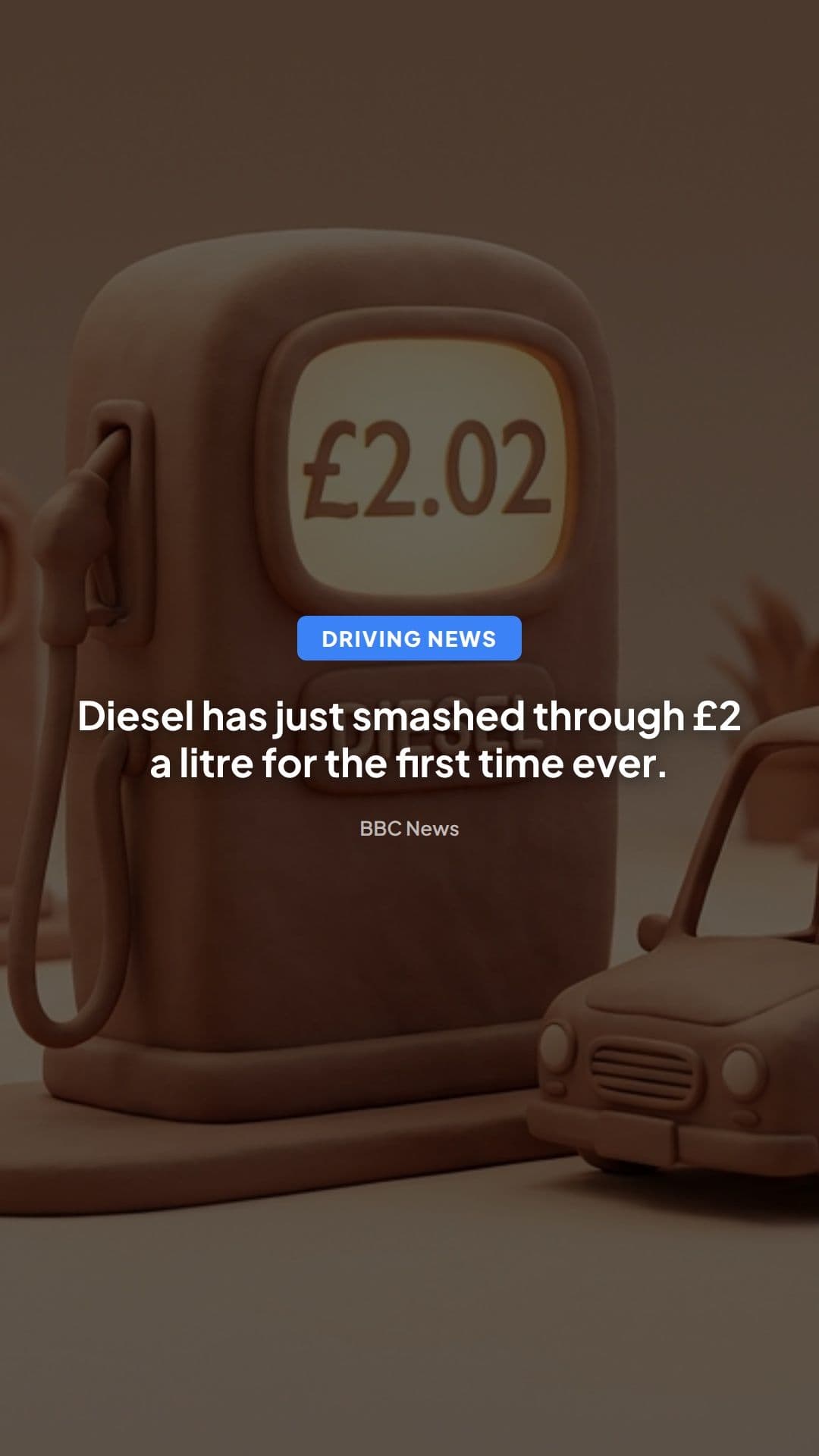 Diesel Prices Hit £2 a Litre: What UK Drivers Pay Now