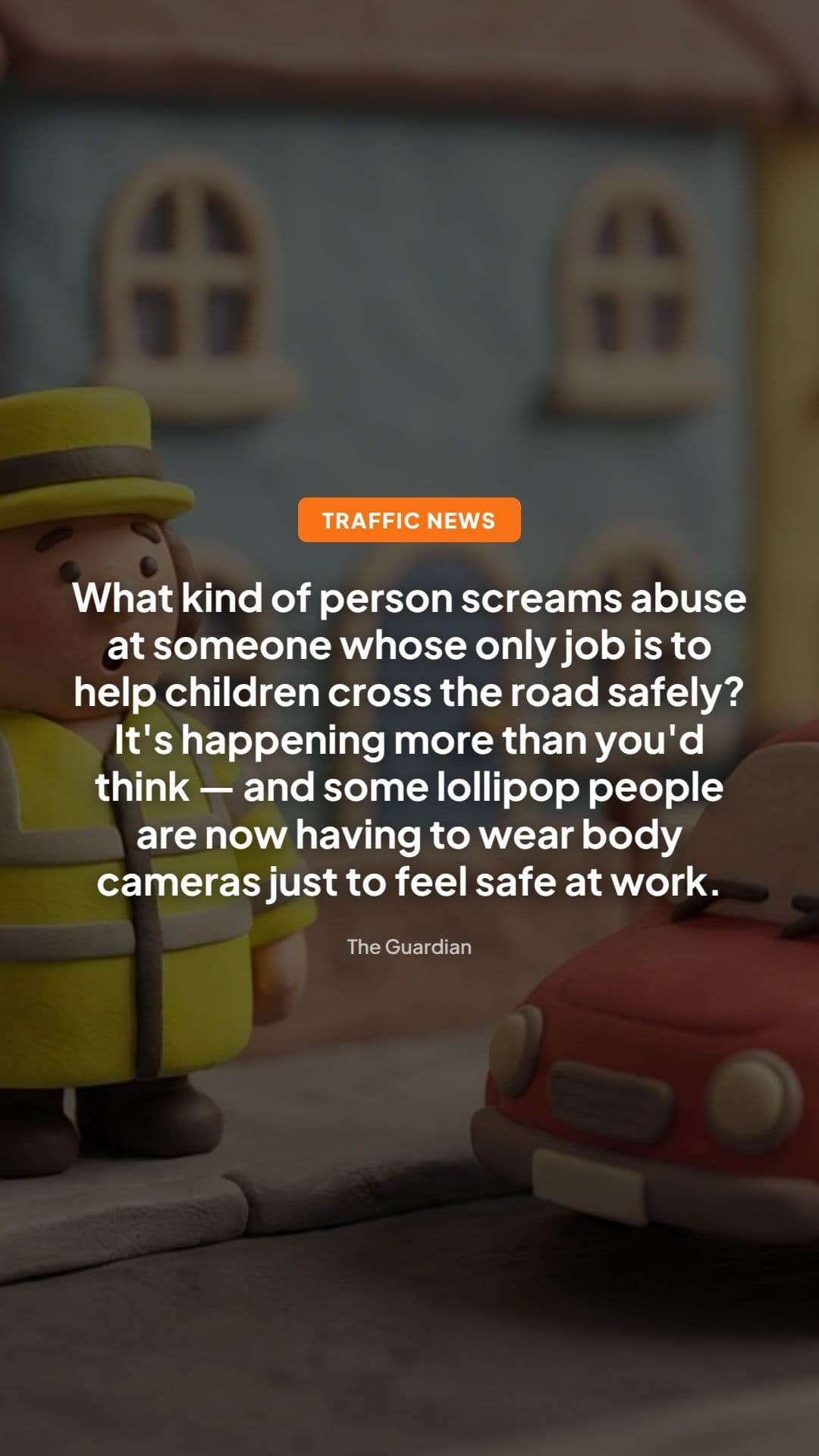 School crossing patrol abuse rises amid UK road rage