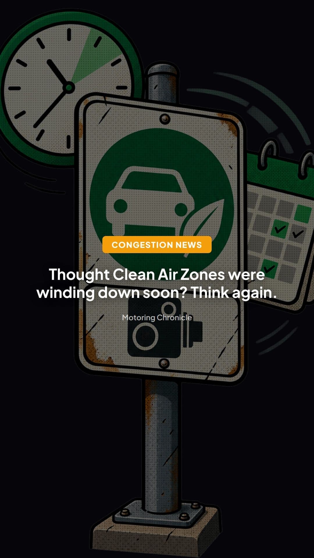 Clean Air Zones: Charges Set to Continue Until 2031