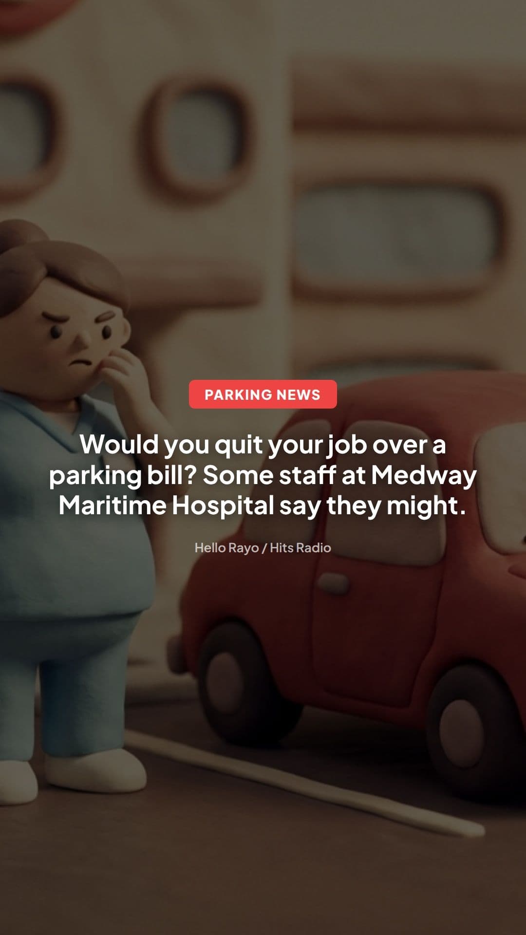 Medway Hospital Parking Charge Rise: Staff May Quit