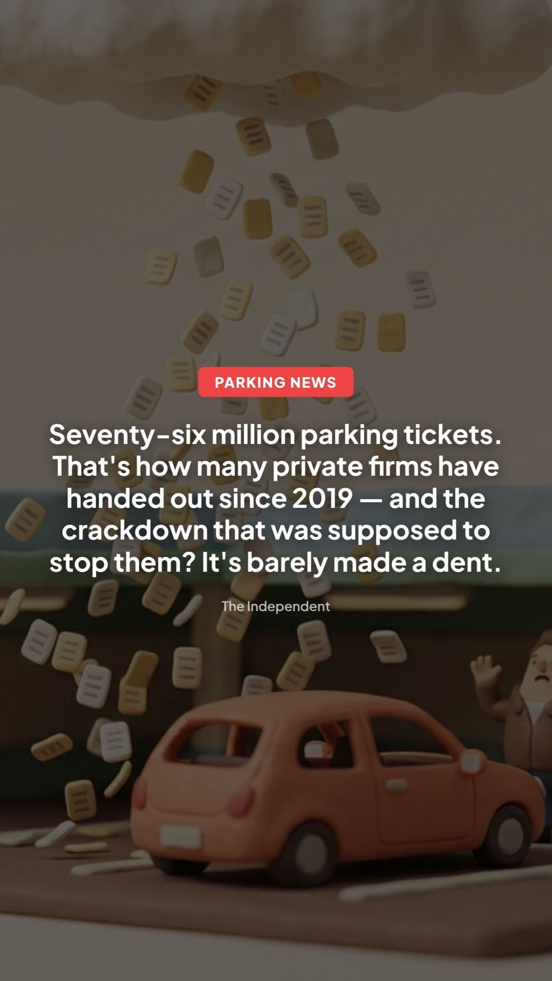 76m private parking PCNs since 2019: what it means