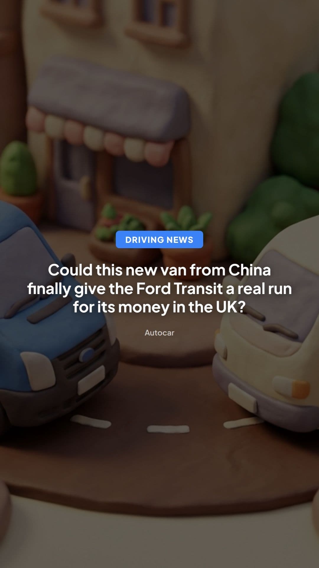 Chery Delivan UK arrival in 2026: Transit rival van