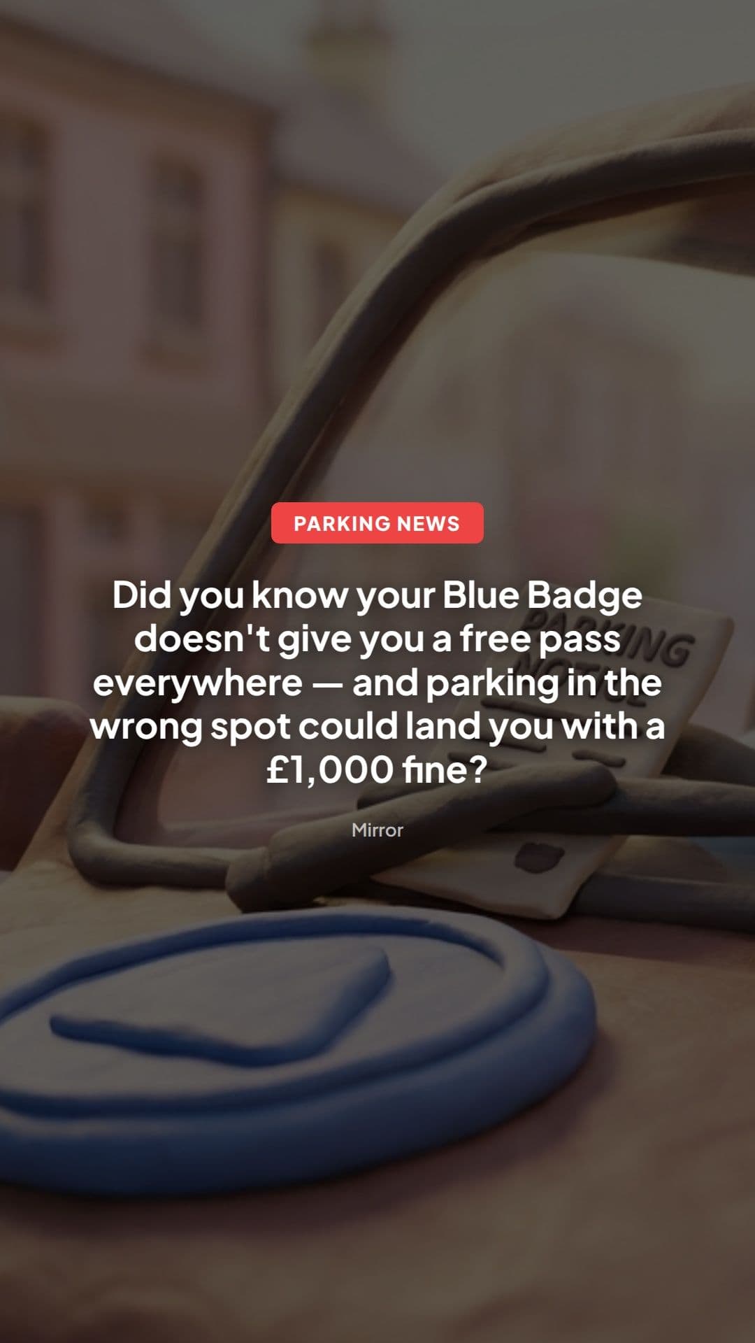 Blue Badge parking: 12 places you can’t stop (UK rules)