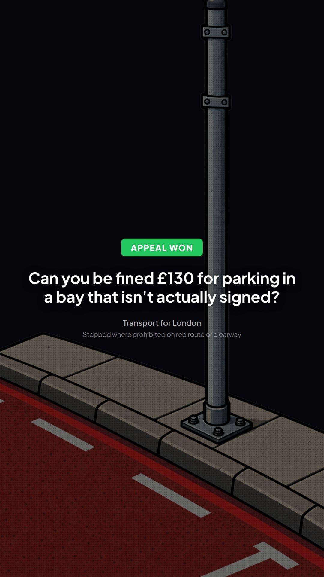 TfL Red Route PCN Appeal Allowed: Key Lessons