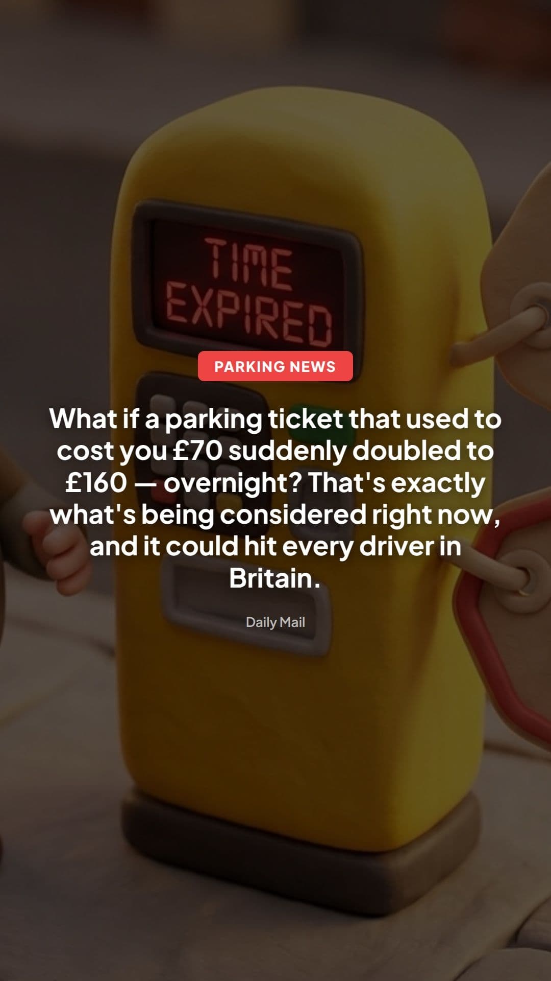 Parking fines could rise to £160: what it means for drivers