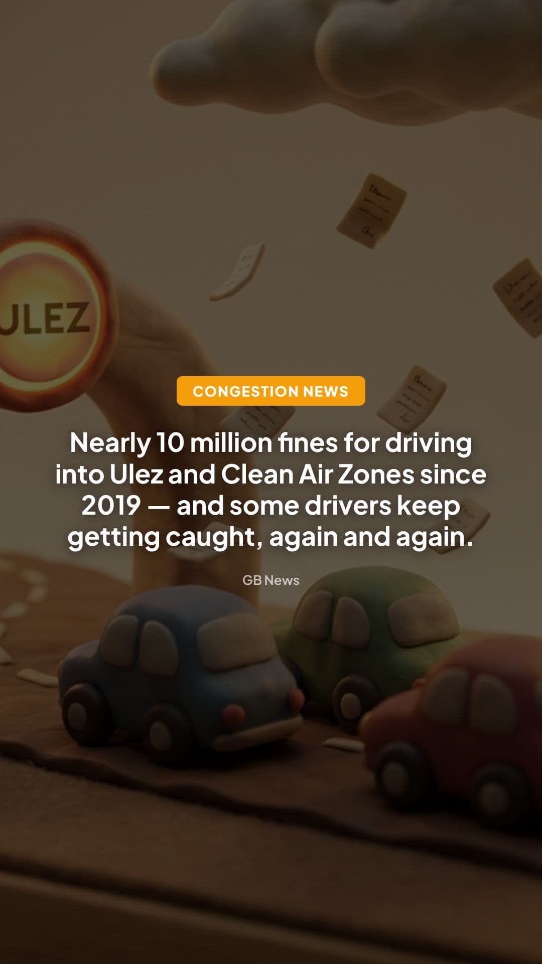 UK Drivers Hit With Nearly 10 Million ULEZ and CAZ Fines