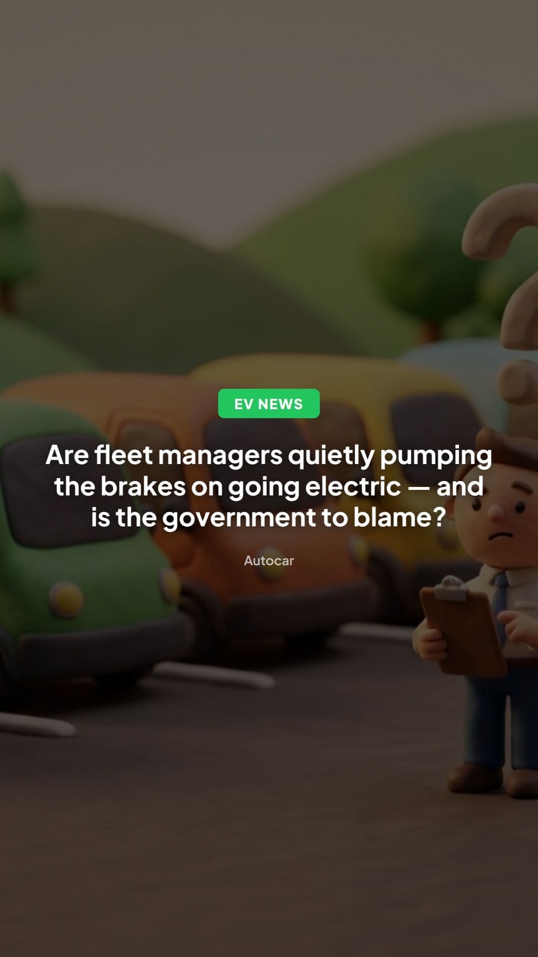 UK EV fleet switch stalls as government policy wobbles