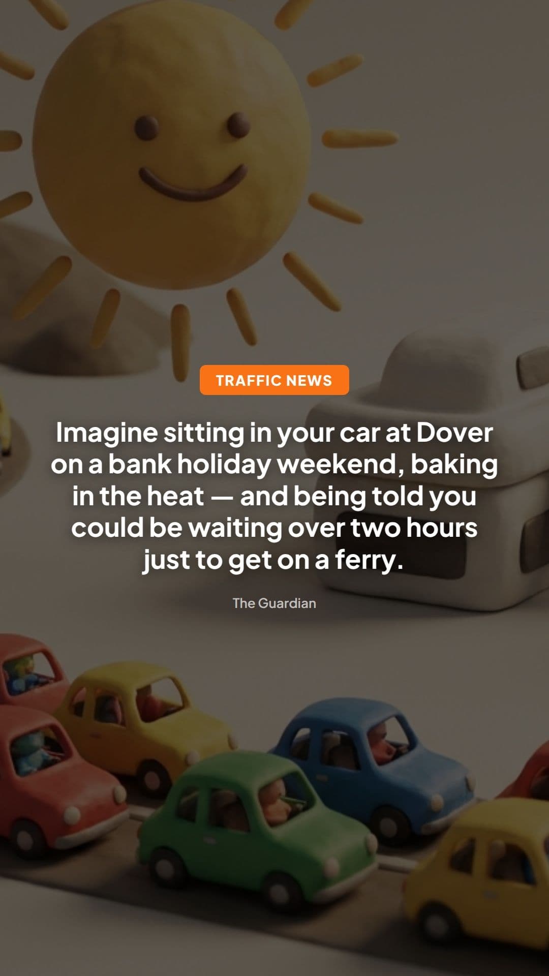 Dover delays: EU border checks paused amid heat chaos