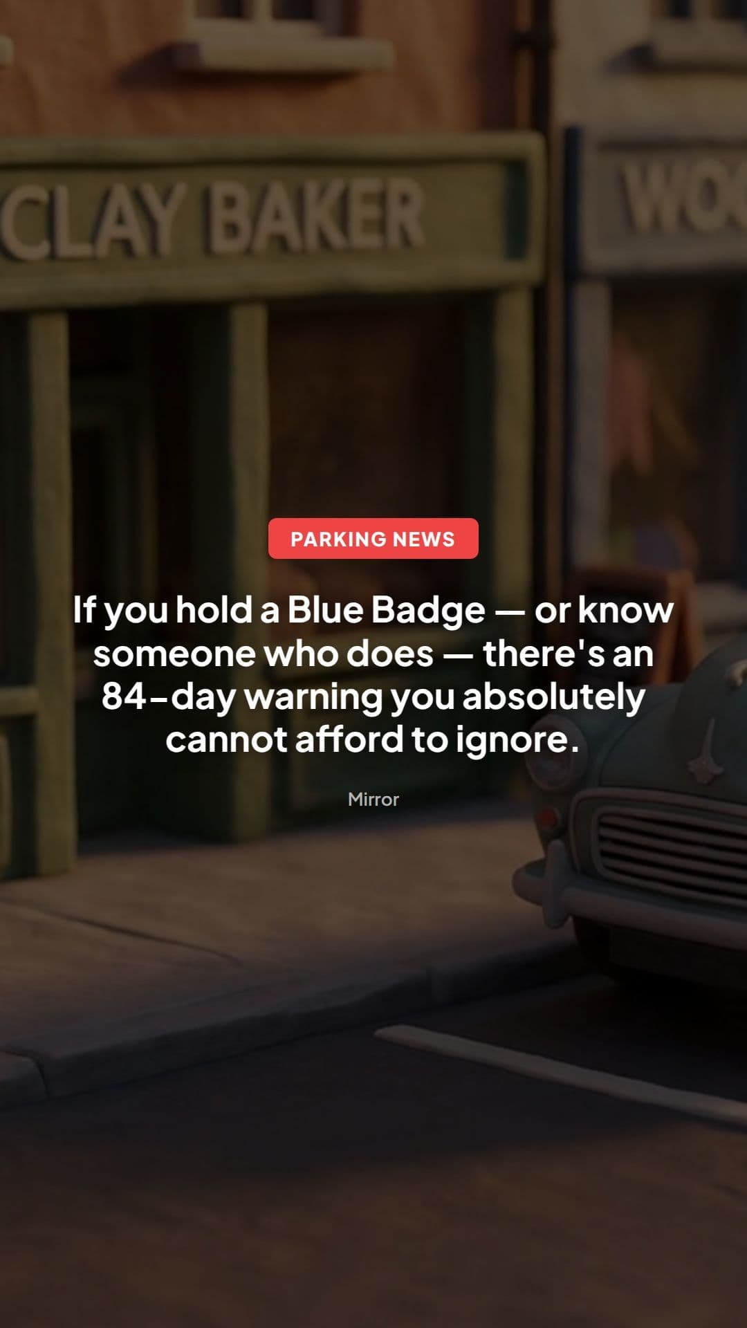 Blue Badge 84-day alert: could rules change for drivers?
