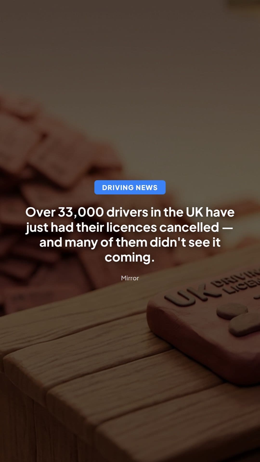 DVLA cancels 33,000 licences: what drivers must do