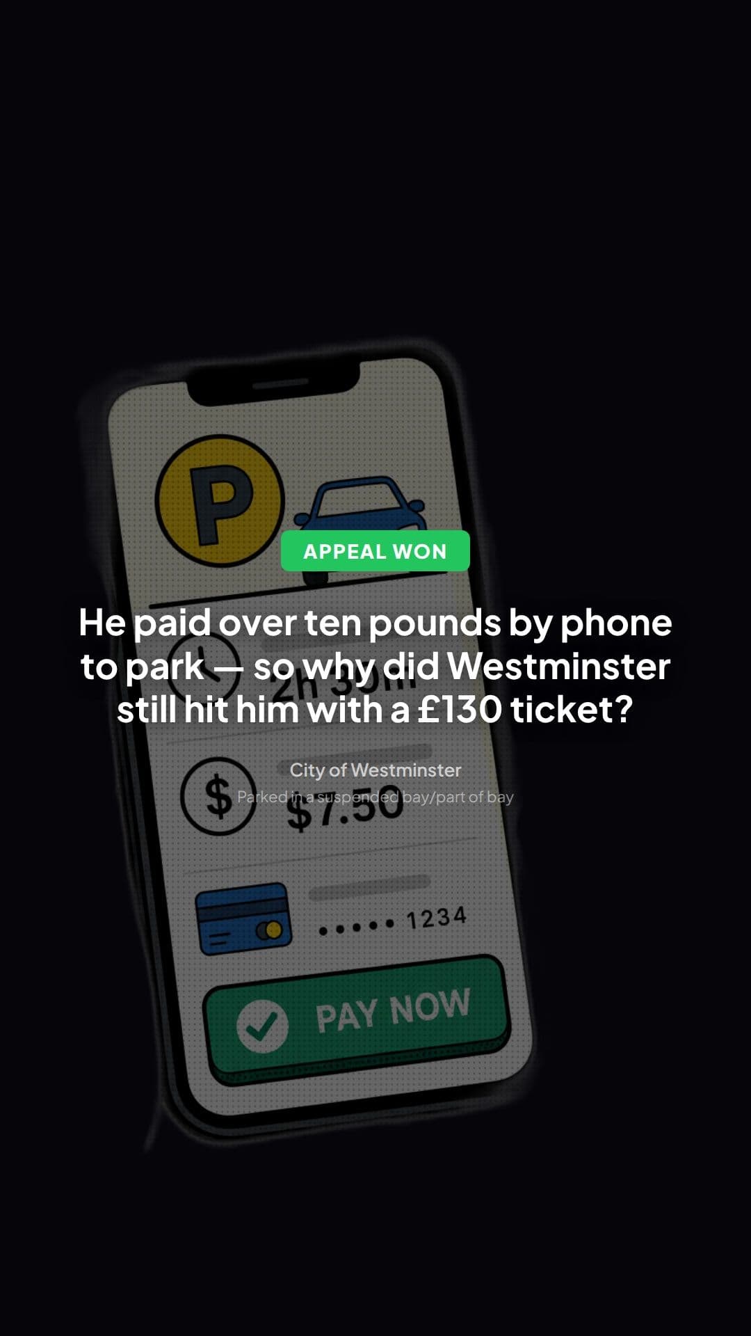 Westminster Suspended Bay PCN Appeal: Lessons for Drivers