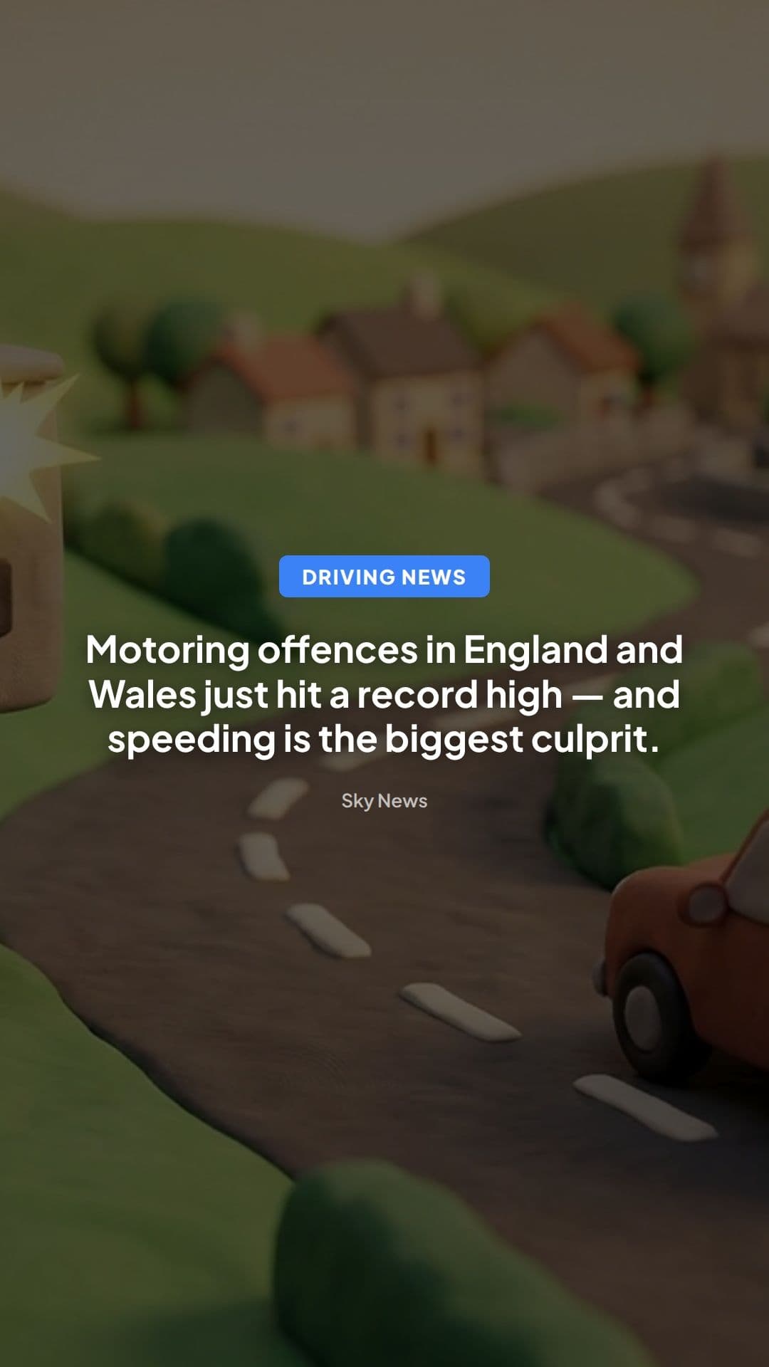 UK speeding offences hit record high: what drivers face