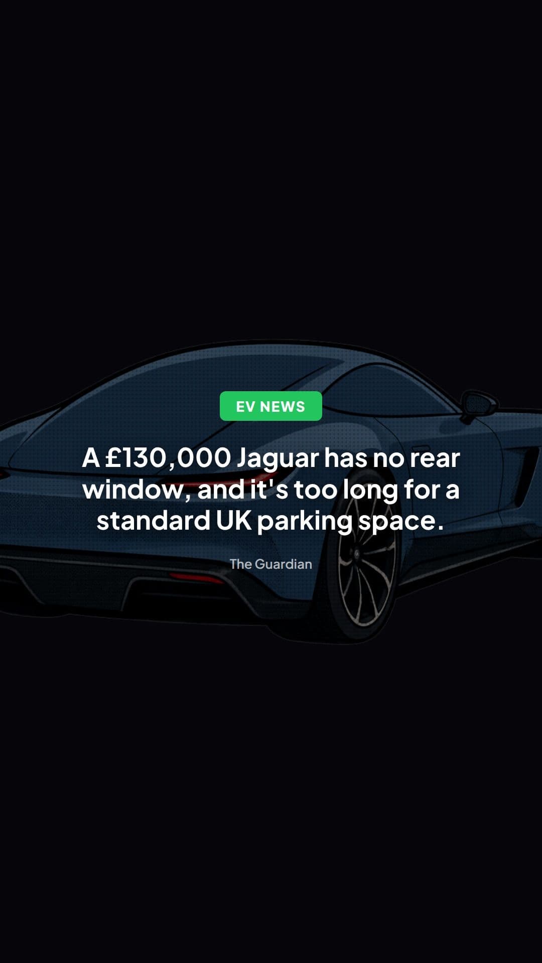 Jaguar Type 01 EV: Will It Fit Typical UK Parking Spaces?