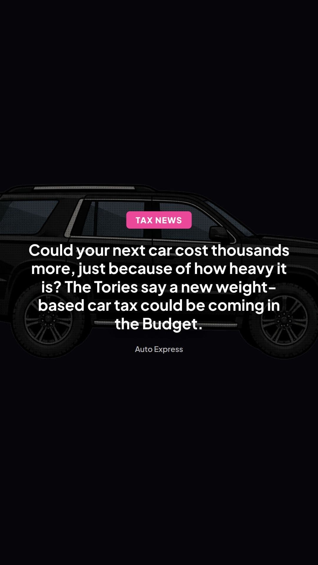 Labour Budget Car Tax Rumours: Will Heavy Cars Pay More?