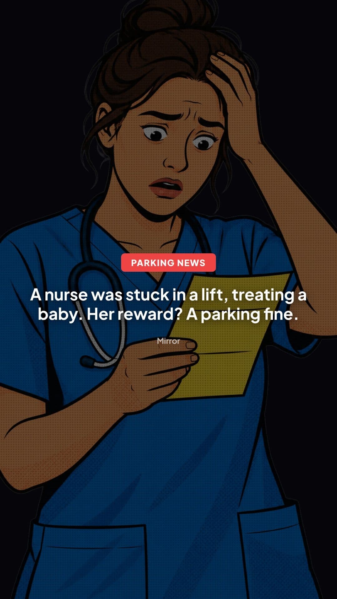 Nurse’s Parking Fine After Lift Emergency: Her Rights